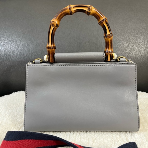 Gucci Bamboo Nymphaea Top Handle - Picture 2 of 15
